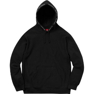 Supreme Channel Hooded Sweatshirt - Black
