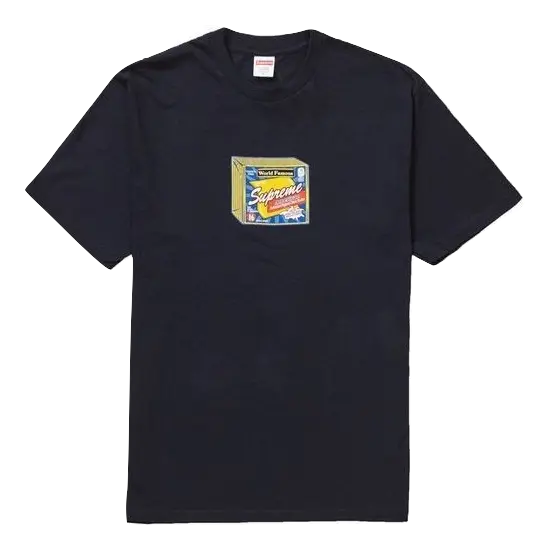 Supreme Cheese Tee - Navy Supreme