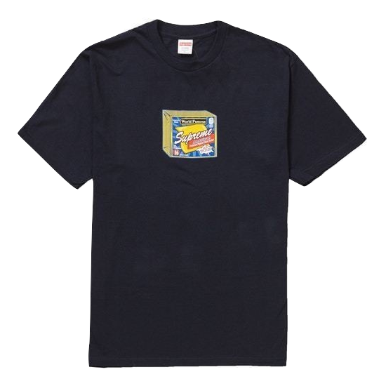 Supreme Cheese Tee - Navy
