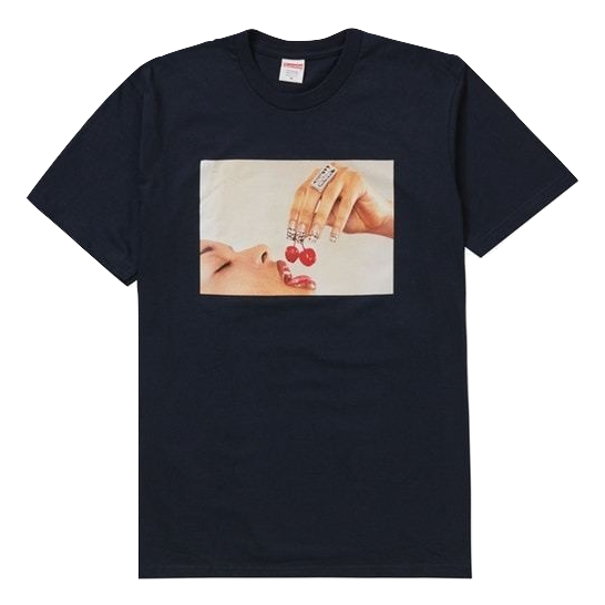 Supreme Cherries Tee SS20 - Navy Supreme