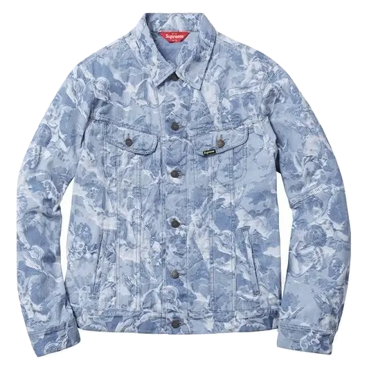Supreme Cherub Trucker Jacket - Denim Supreme