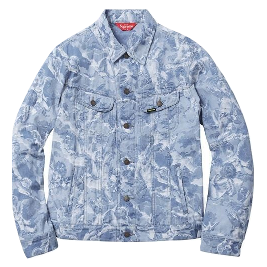 Supreme Cherub Trucker Jacket - Denim