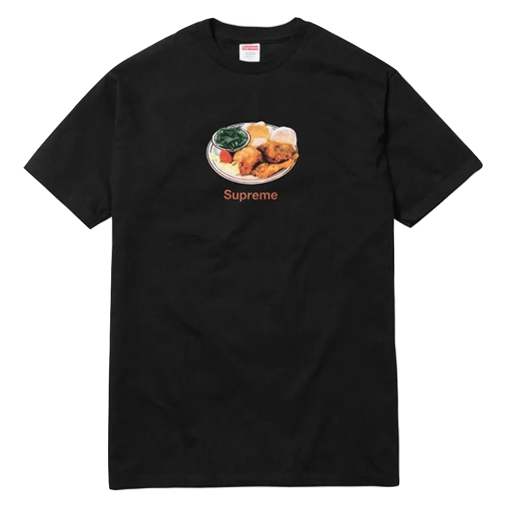 Supreme Chicken Dinner Tee - Black Supreme