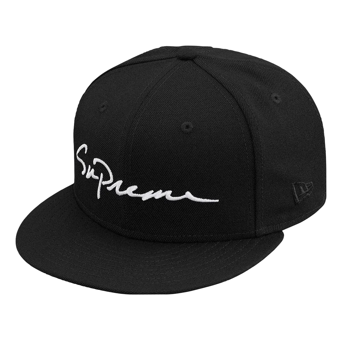 Supreme Classic Script New Era - Black Supreme