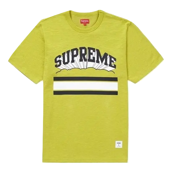Supreme Cloud Arc Tee - Sulfur Supreme