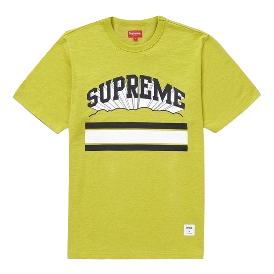 Supreme Cloud Arc Tee - Sulfur