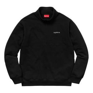 Supreme Color Blocked Half Zip Sweatshirt Black Grails SF