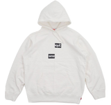 Supreme x CDG (Comme Des Garcons) Shirt Split Box Logo Hoodie - White - Used