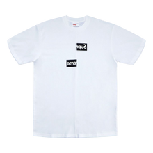 Supreme x CDG (Comme De Garcons) Shirt Split Box Logo Tee - White - Used