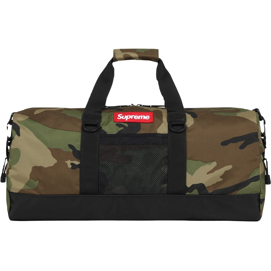 Supreme Contour Duffle Bag Woodland - Camo - Used FW15