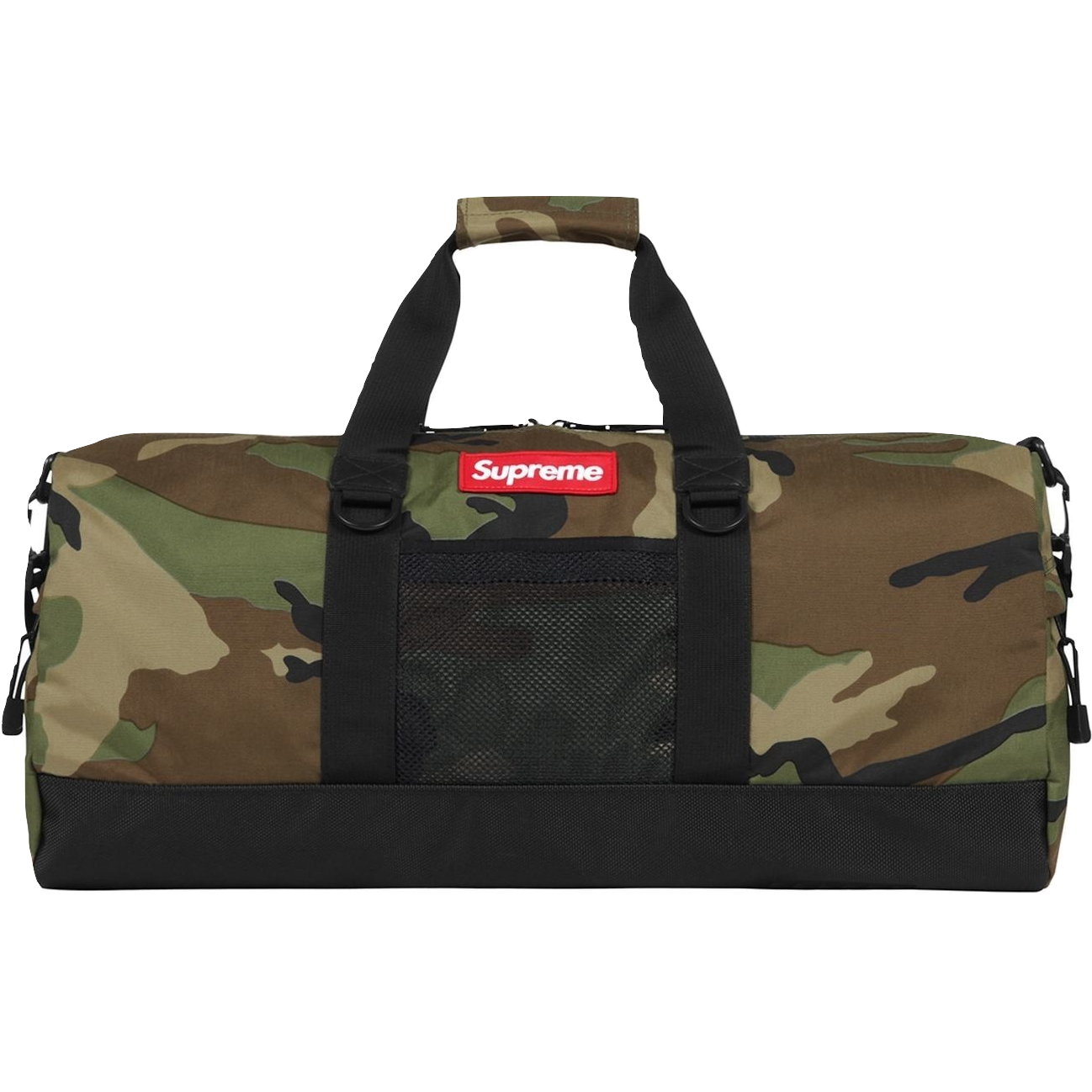 Supreme Contour Duffle Bag Woodland - Camo FW15