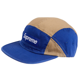 Supreme Contrast Panel Camp Cap - Royal