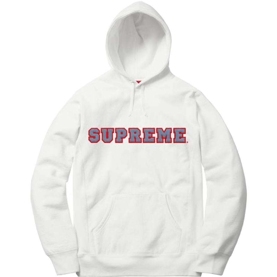 低価 Supreme - Cord Collegiate Logo Hooded Sweatshirt の通販 by ...