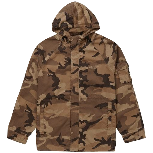 Supreme Cotton Field Jacket - Brown Camo Supreme