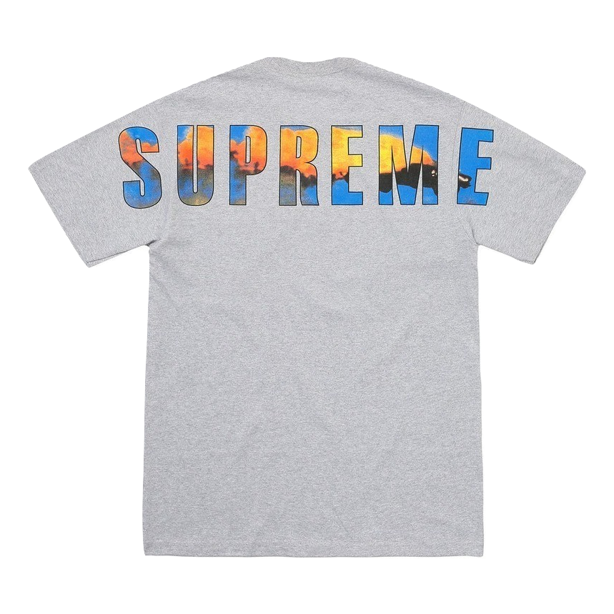 Supreme Crash Tee - Heather Grey Supreme