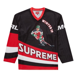 Supreme Crossover Hockey Jersey - Black Supreme