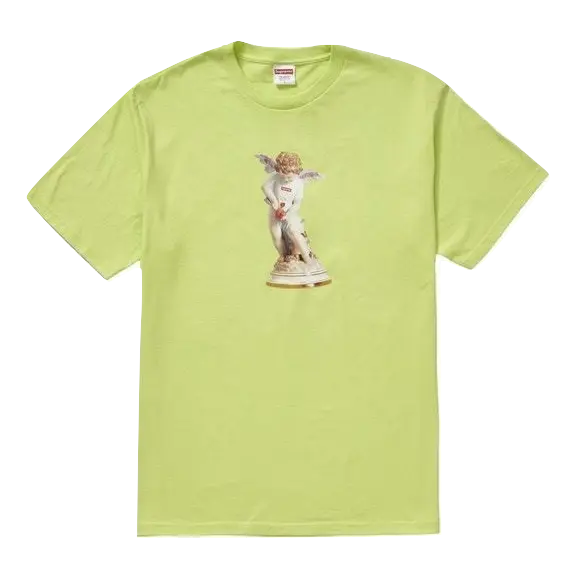 Supreme Cupid Tee - Neon Green Supreme