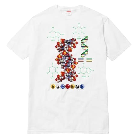 Supreme DNA Tee - White