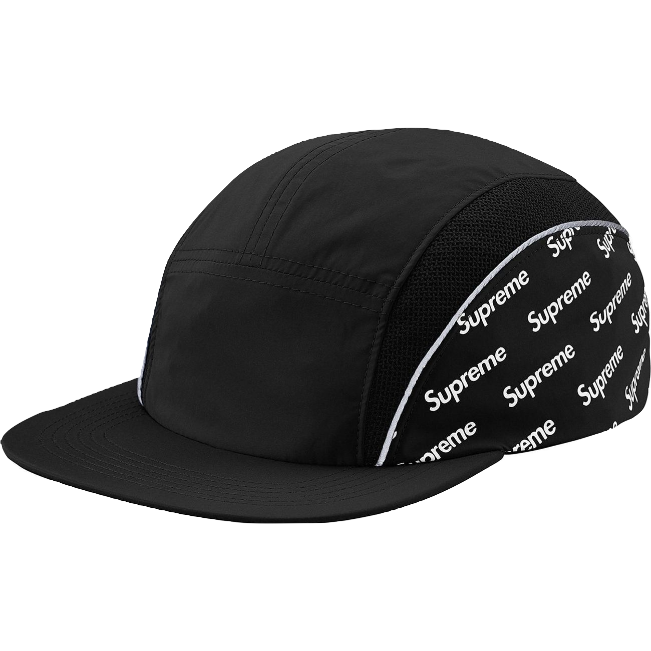 Supreme side logo camp cap sales
