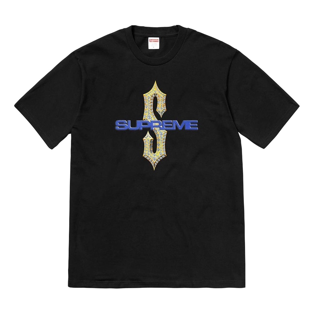 Supreme Diamonds Tee - Black - Used Supreme