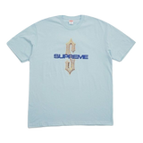 Supreme Diamonds Tee - Pale Blue - Used