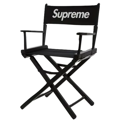 Supreme Director's Chair - Black Supreme