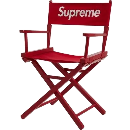 Supreme Director's Chair - Red Supreme