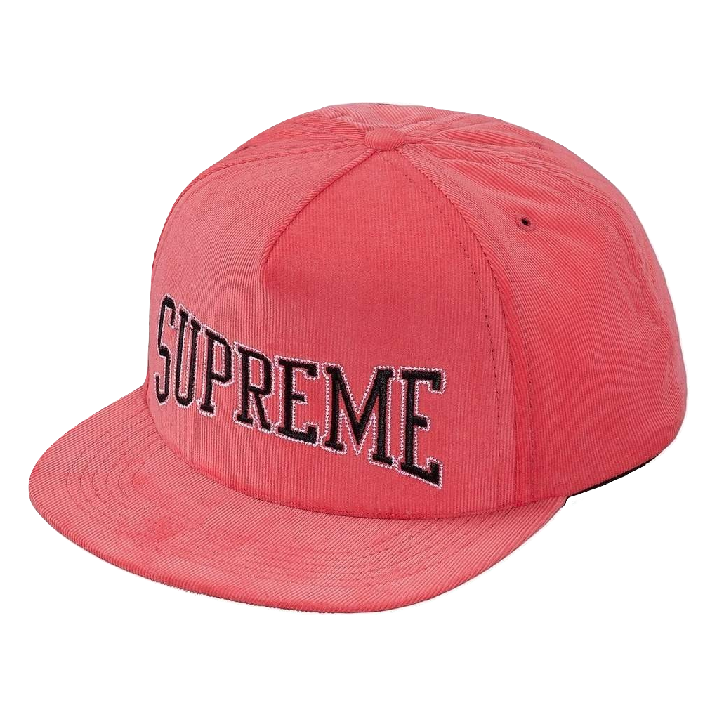 Supreme Dotted Arc 5-Panel Hat - Pink