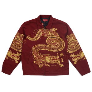 Supreme Dragon Work Jacket - Red