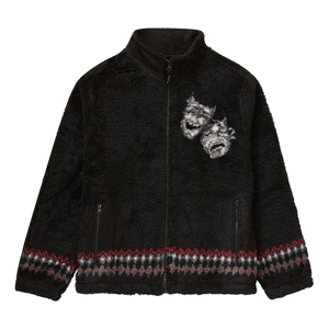 Supreme Drama Mask Fleece Jacket - Black Supreme