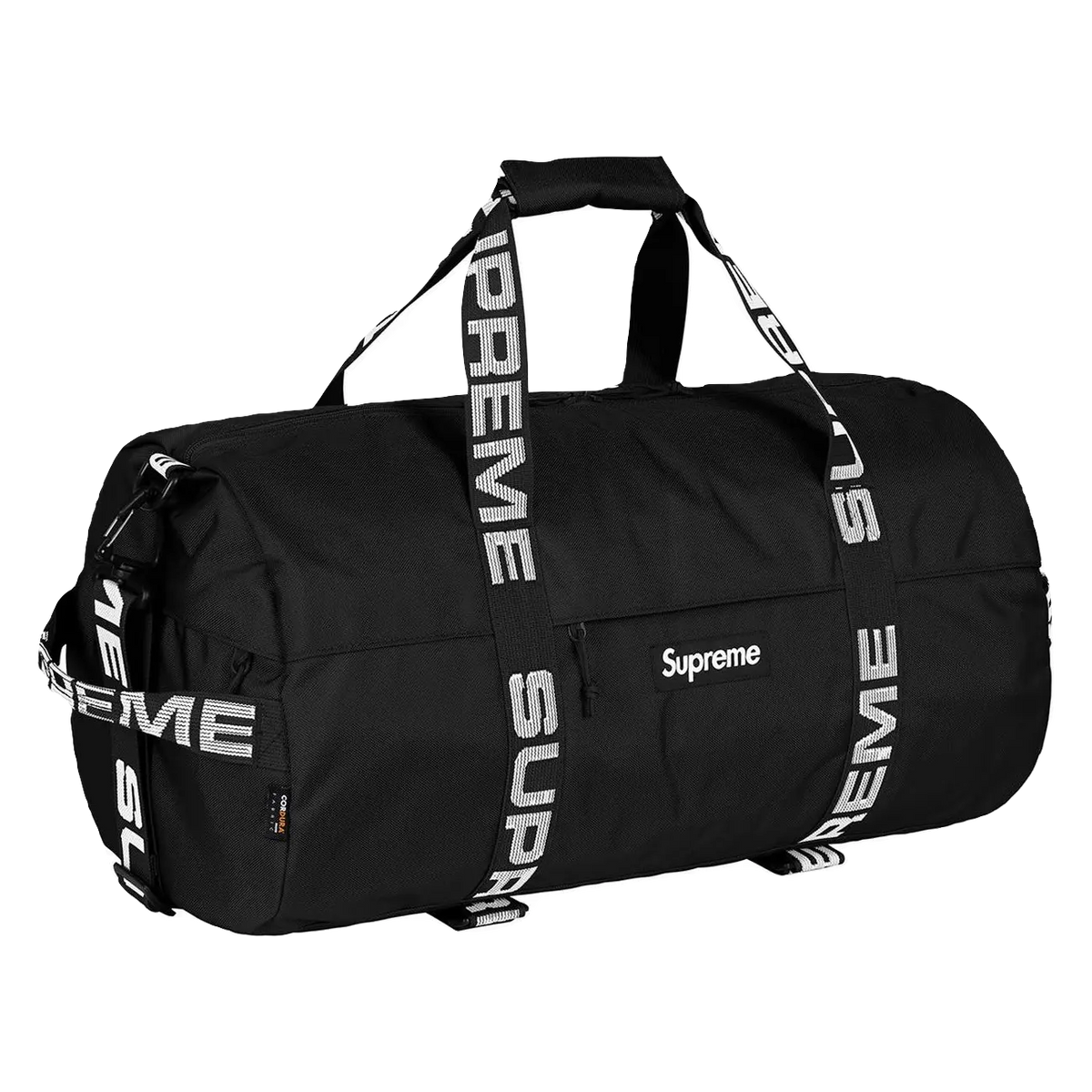 Supreme Duffle Bag SS18 - Black Supreme