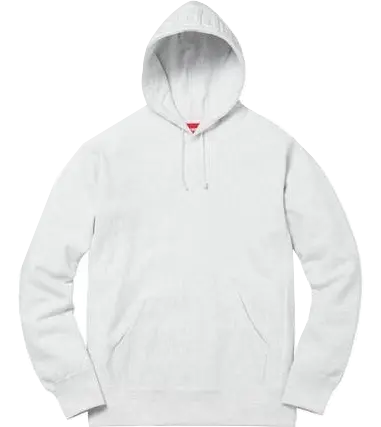 Supreme Embossed Hooded Sweatshirt - Ash Grey Supreme