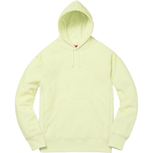 Supreme Embossed Logo Hooded Sweatshirt - Pale Lime