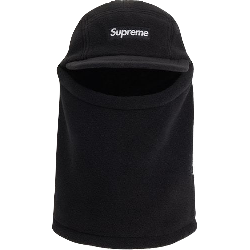 Supreme Facemask Polartec Camp Cap - Black – Grails SF