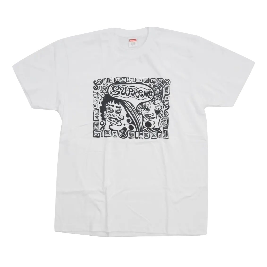 Supreme Faces Tee - White Supreme
