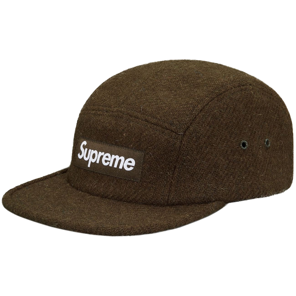 Supreme Featherweight Wool Camp Cap - Olive