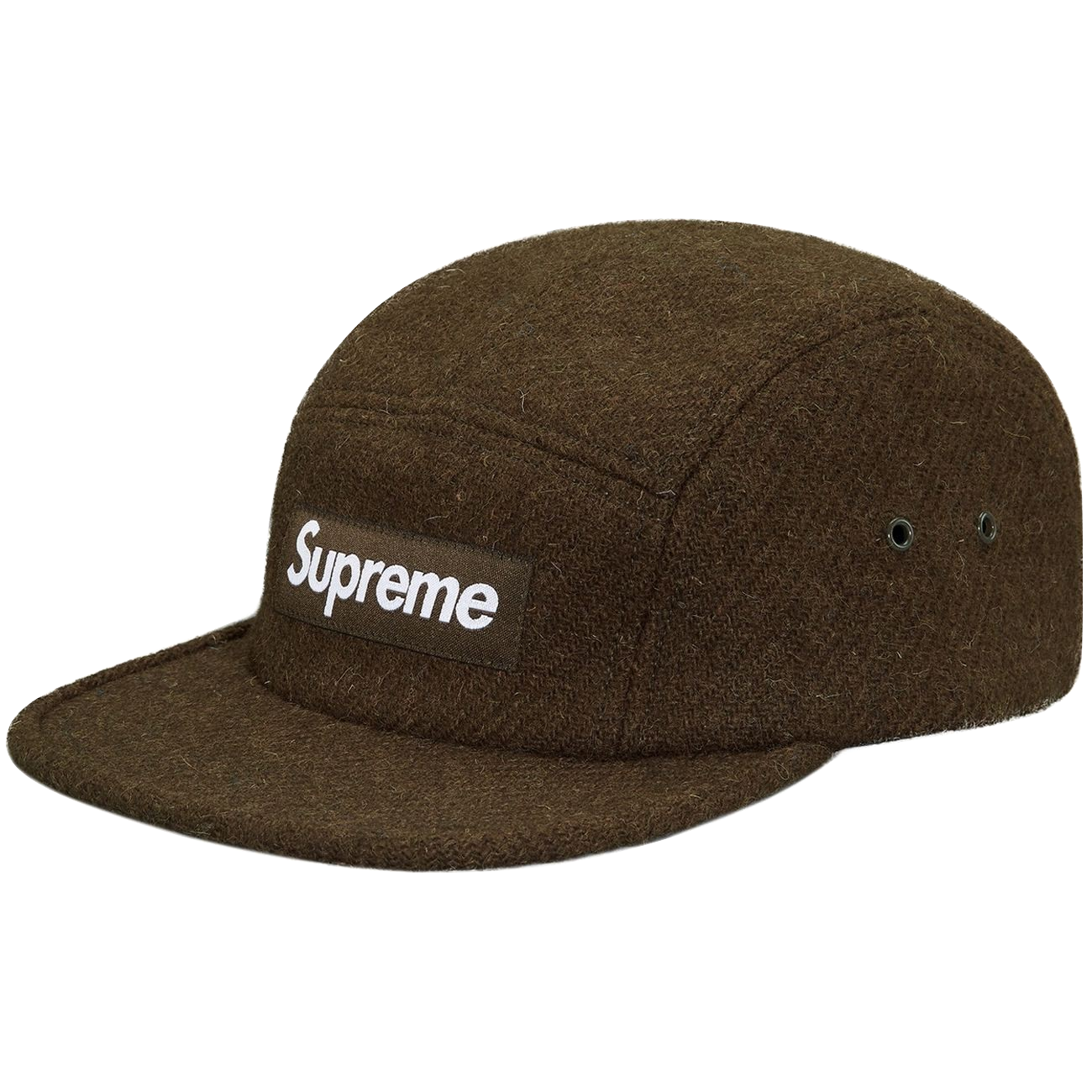 Supreme Featherweight Wool Camp Cap - Olive