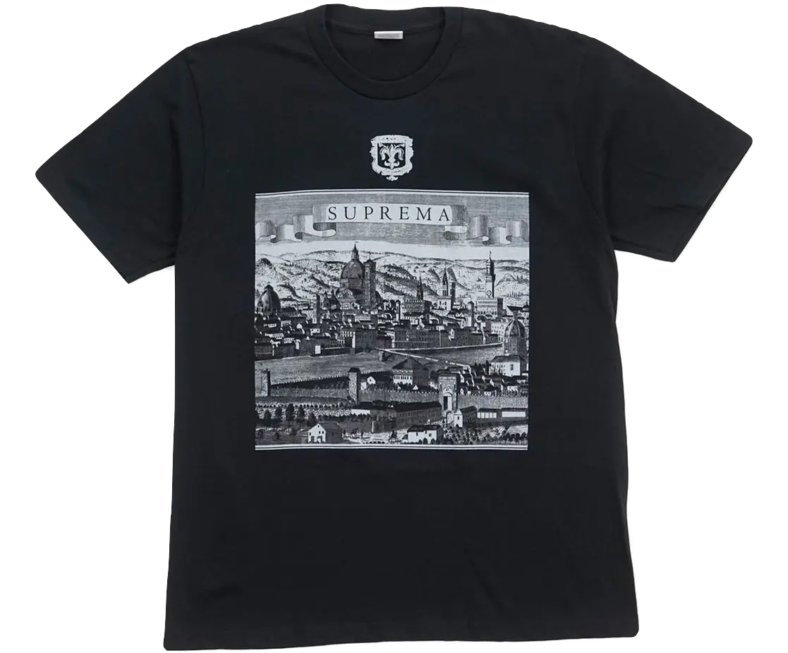 Supreme Fiorenza Tee - Black Supreme