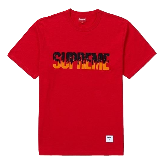 Supreme Flames S/S Top - Red
