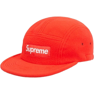 Supreme Fleece Pullcord Camp Cap - Coral