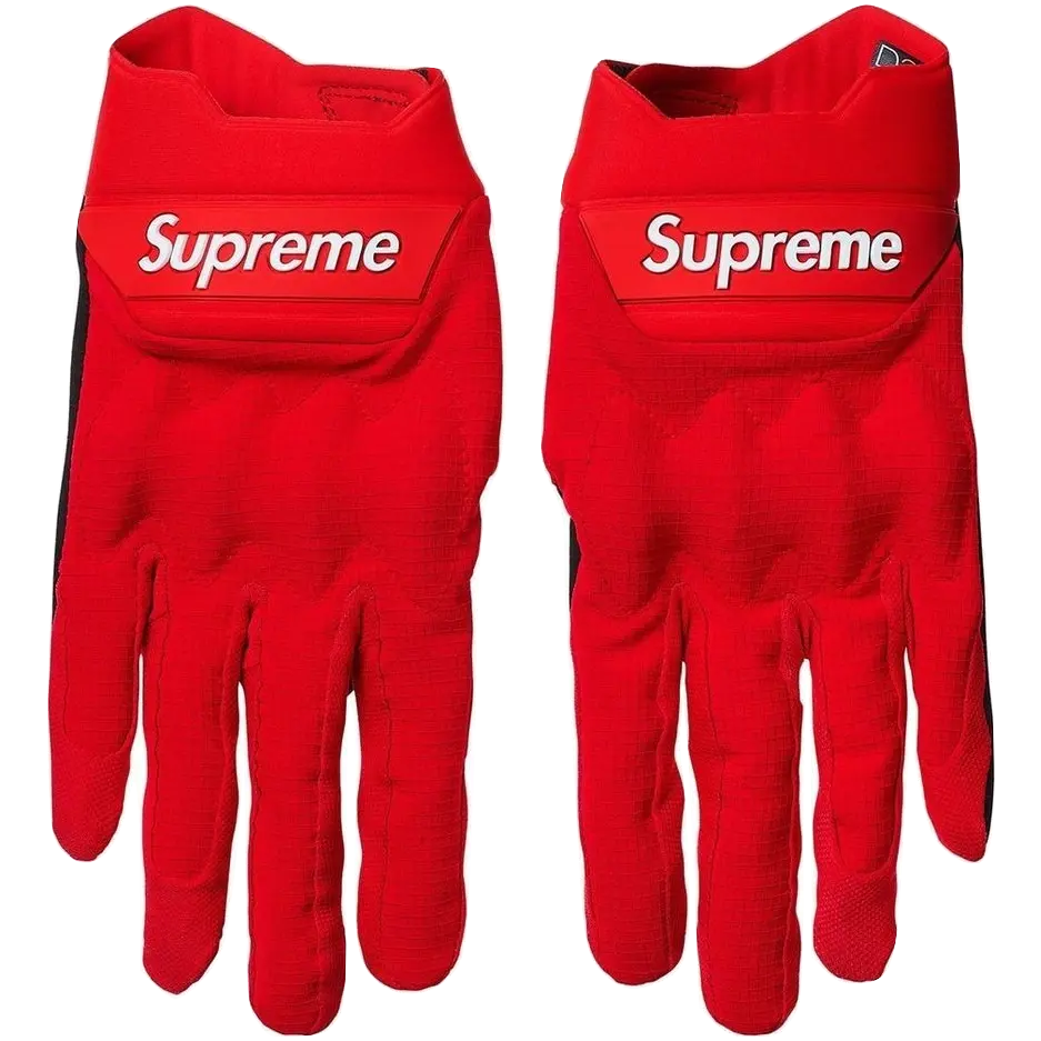 Supreme Fox Racing Bomber LT Gloves Red Supreme