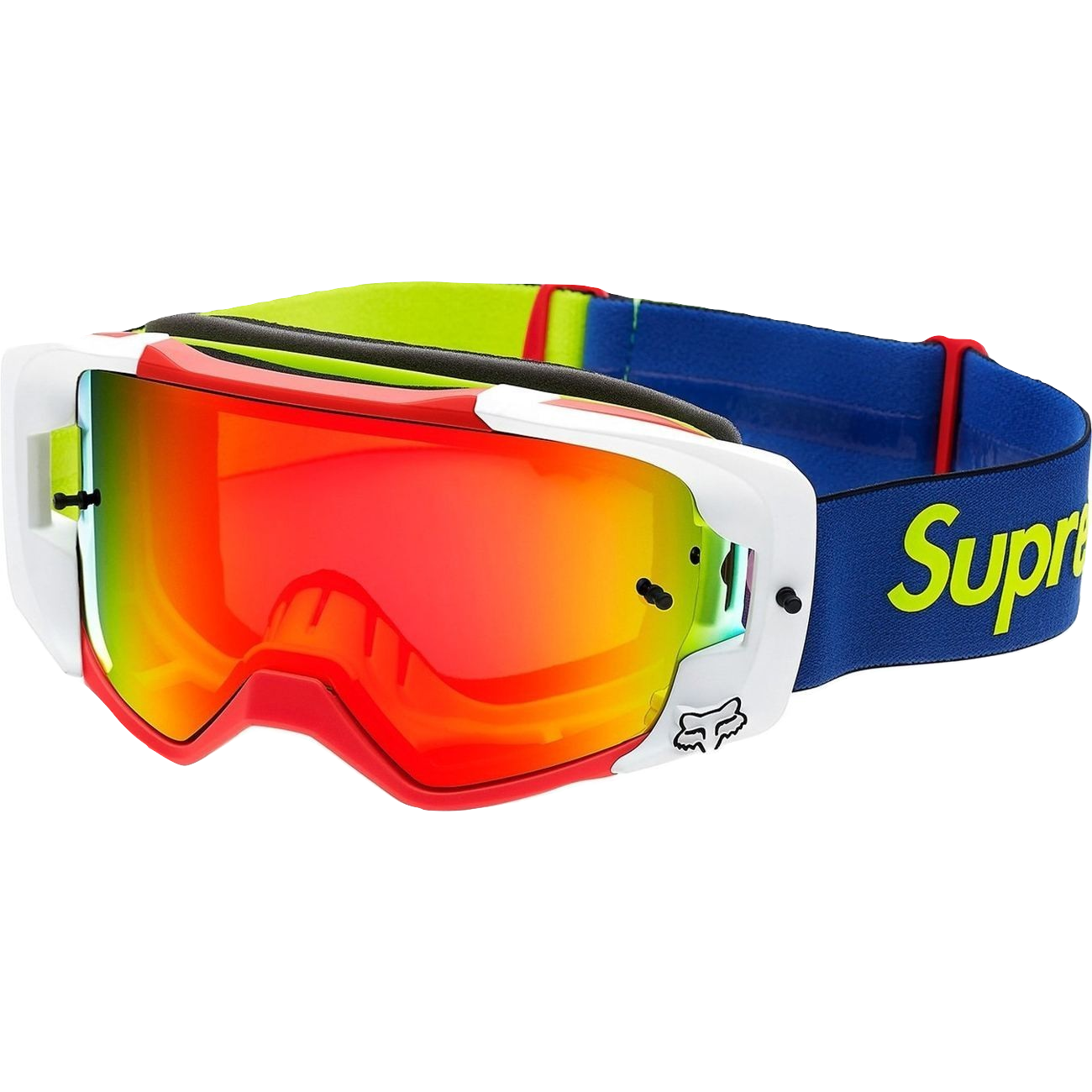 Supreme Fox Vue Racing Goggles - Multicolor