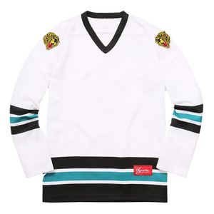 Supreme Freaky Hockey Jersey - White Supreme