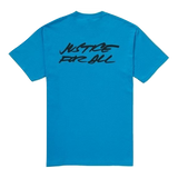 Supreme Futura Logo Tee - Bright Blue