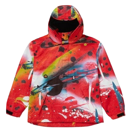Supreme Gore-Tex Anorak - Rammellzee Red Supreme