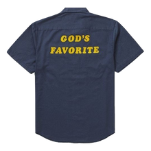 Supreme God's Favorite S/S Work Shirt - Light Navy