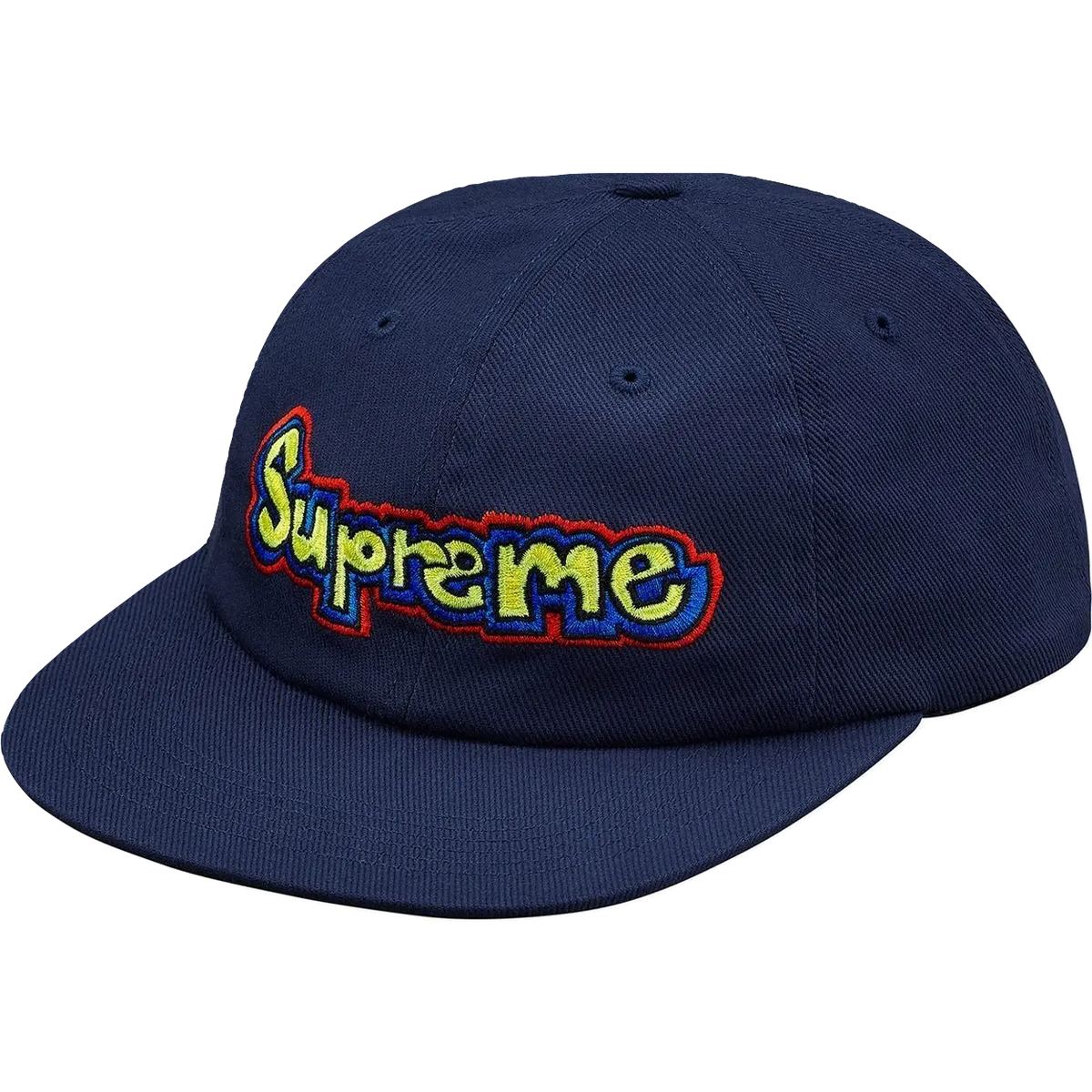 Supreme Gonz Logo 6-Panel Cap - Navy Supreme