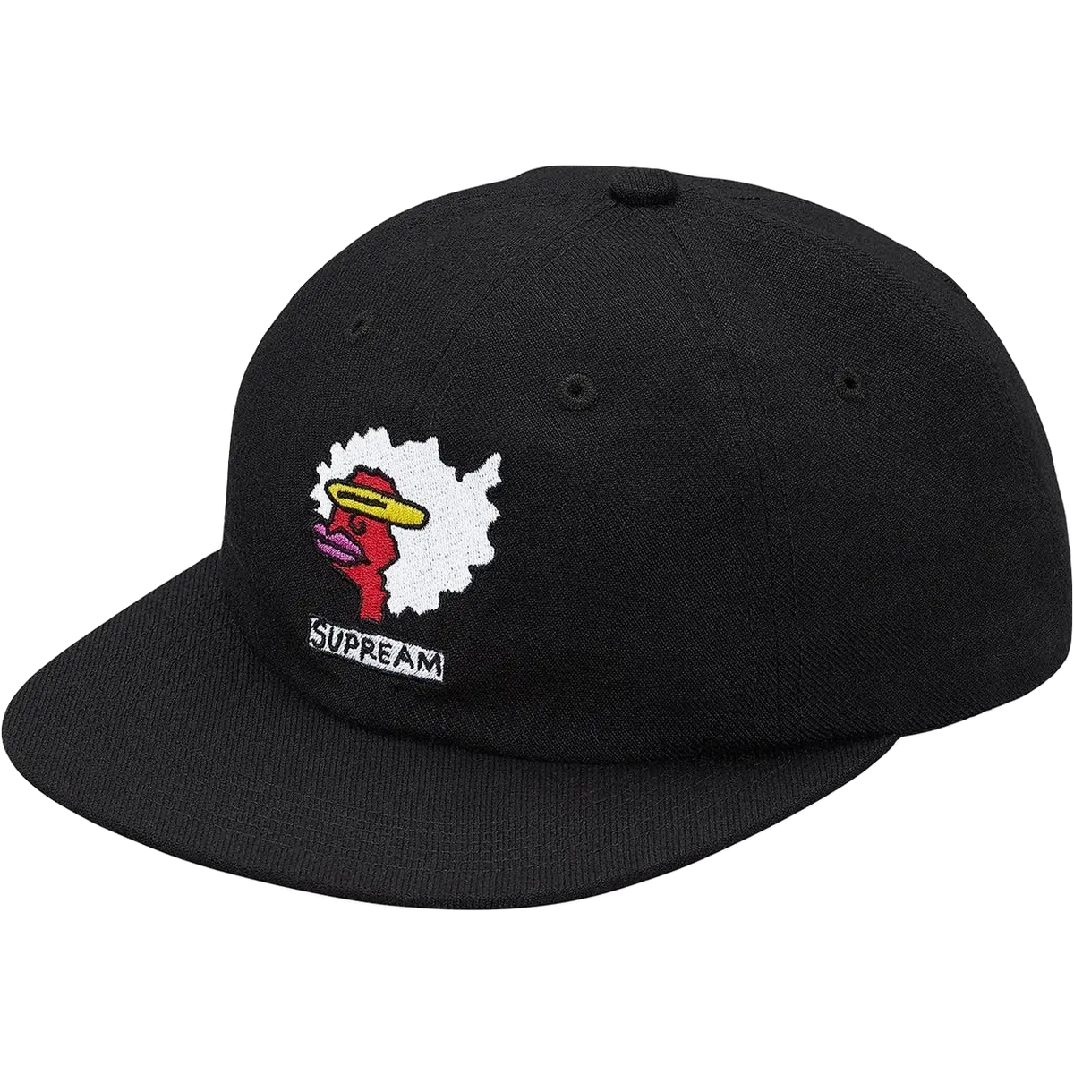Supreme Gonz Ramm 6-Panel Hat - Black Supreme