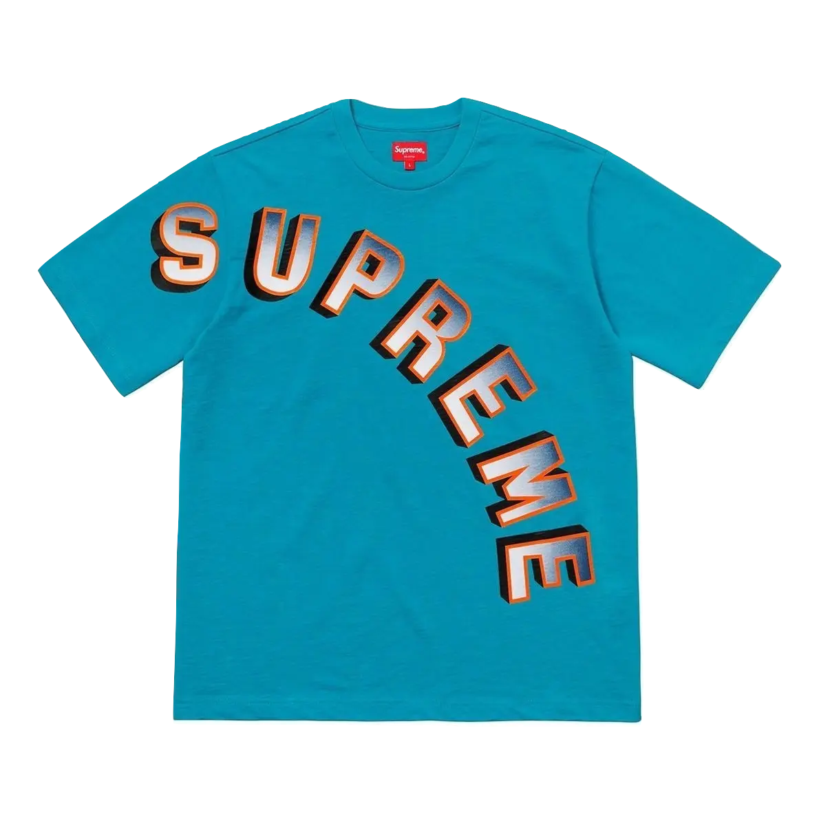 Supreme Gradient Arc Top - Teal Supreme