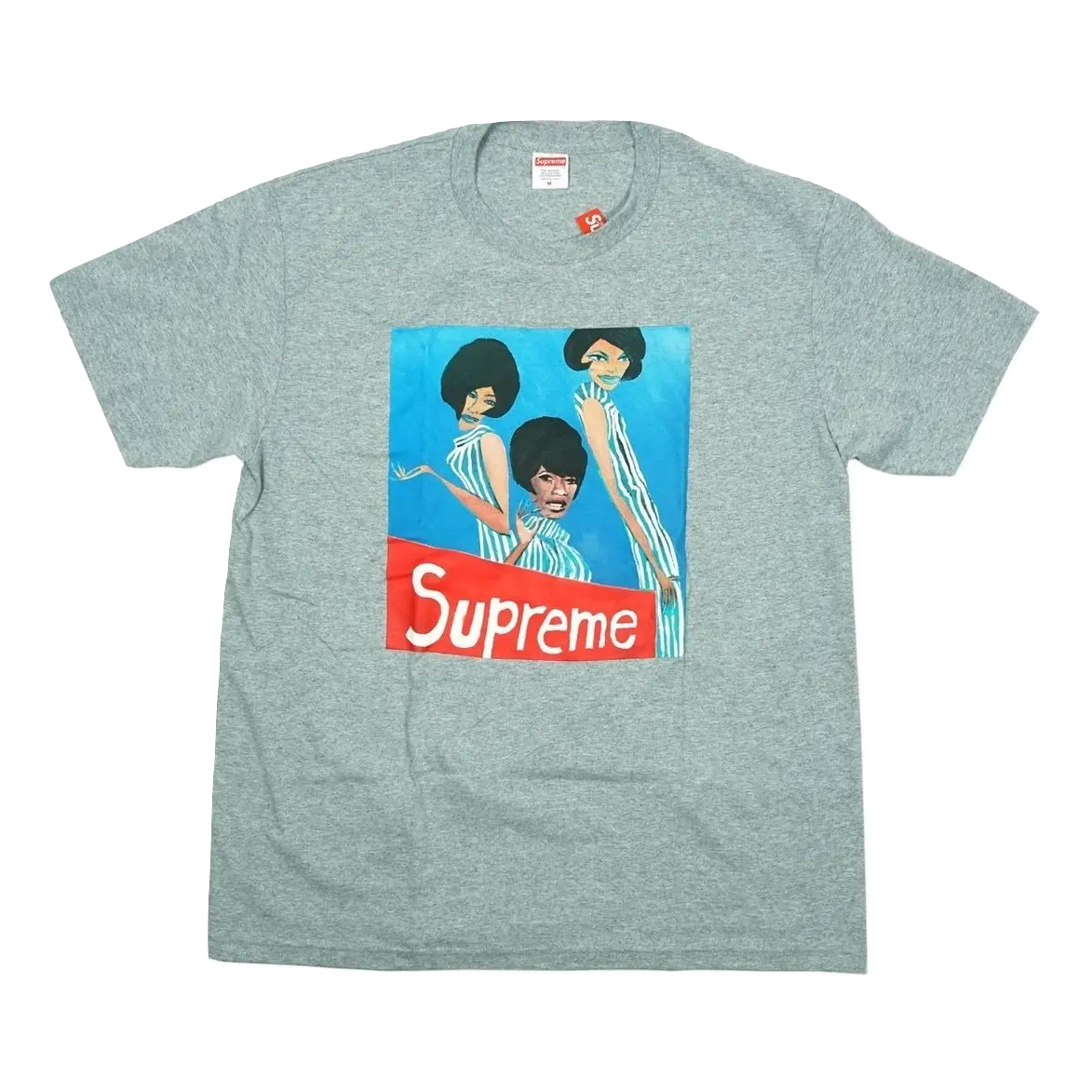 Supreme Group Tee - Heather Grey Supreme